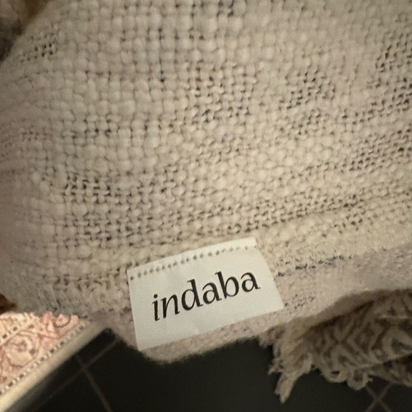 Indaba Fringed Patterned Robe NWOT - Picture 6 of 8